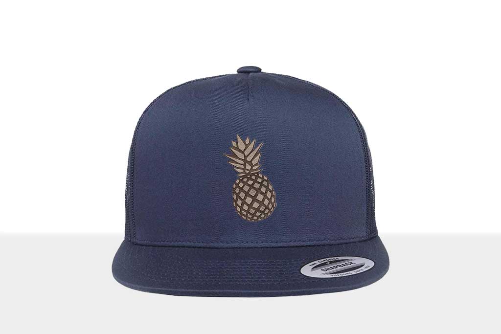 Airtime KRXLN Snapback Cap Mesh - Wood Cap - Wooden Emblem