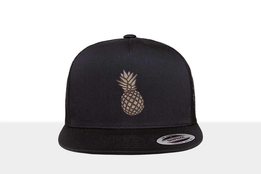 Airtime KRXLN Snapback Cap Mesh - Wood Cap - Wooden Emblem