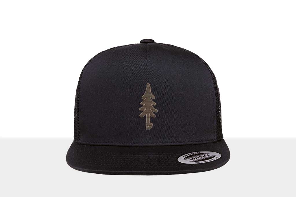 Airtime KRXLN Snapback Cap Mesh - Wood Cap - Wooden Emblem