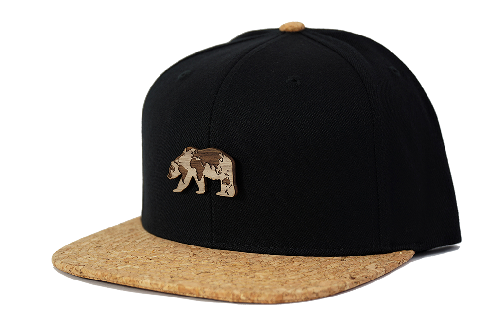 Snapback Caps mit individuellem Holzmotiv